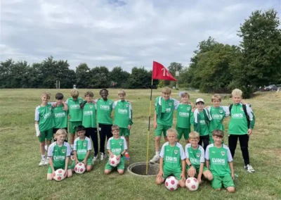 U12 trifft sich zum Fußballgolf